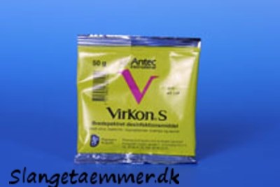 Virkon S 50 gram (Til behandling af skælbetændelse)